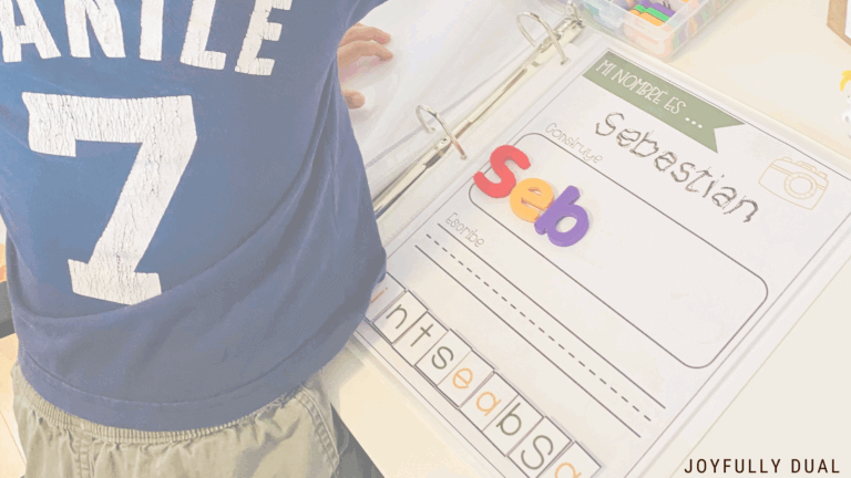 visit the site to download our bilingual morning time menu used in our homeschool