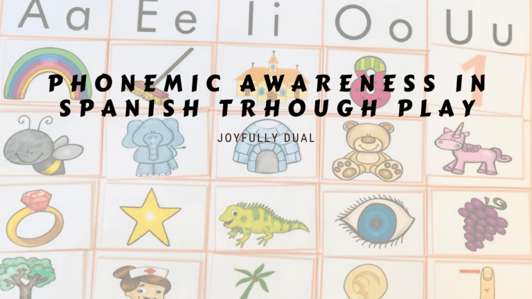 spanish vowels phonemic awareness activity