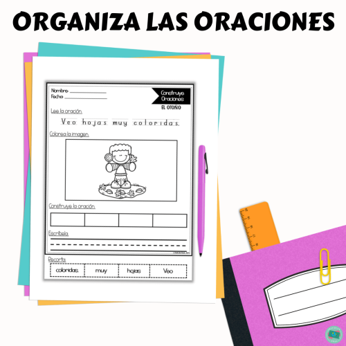 link de actividades de otoño de escritura