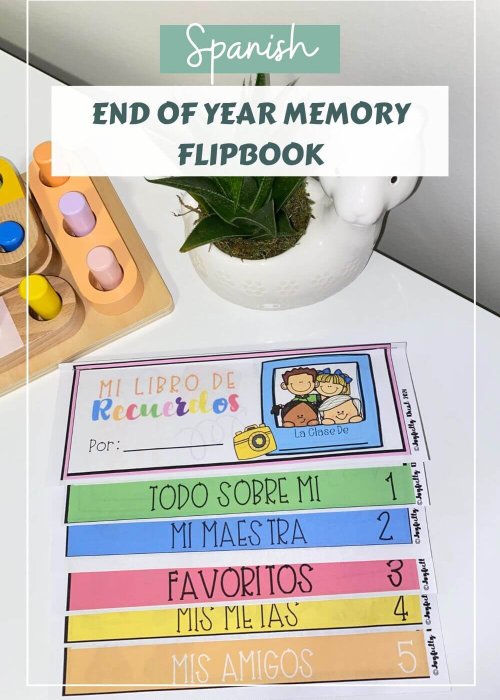 spanish-end-of-year-memory-book